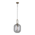 Hallstat Bowl Shaded Pendant - Antique Bronze/Clear (P899CL)