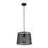 Kita Drum Pendant - Black (P939B)