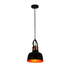 Eleanor Dome Shaded Pendant - Black/Gold (P961)