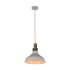 Monroe Dome Shaded Pendant - White/Gold (P962)
