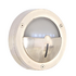 Eyelid Bulkhead - Satin Chrome (140mm)