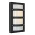 Trio Grid Bulkhead - Black (176 x 320mm)