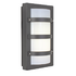 Trio Grid Bulkhead - Graphite (176 x 320mm)