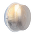 Round Plain Bulkhead - White (230mm)