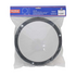 ABS Plain Opal Bulkhead - Black (270mm)