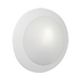 Berta Round Plain Bulkhead - White (275mm)