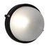 Small Plain Bulkhead - Black (180mm)