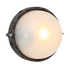 Small Plain Bulkhead - Black/Gold (180mm)