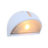 Lemon Wedge Half Moon Bulkhead - White (220 x 155mm)