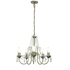 5-Light Crystal Chandelier - Antique Brass (CH105ABR)