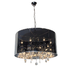 8-Light Grand Elegance Drum Chandelier - Chrome (CH228)