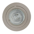 Straight Twist Recessed Downlight - Satin Chrome (D18SC)