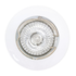 Straight Curved Rim Recessed Downlight - White (D61W)