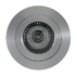 Recessed Downlight - Brushed Aluminium (D69)