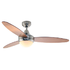 Swirl Ceiling Fan - Antique Brass/Maple Cherry (F36ABRNW)