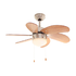 Turbo Ceiling Fan - Satin Chrome/Maple Cherry (F7SCCH)