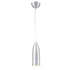 1 Light Cylinder Shaded Pendant - Silver (P151AL)