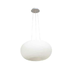 Optica Bowl Shaded Pendant - Satin Chrome (P236)