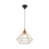 Tarbes Abstract Pendant- Copper/Black (P690C)