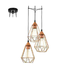 Tarbes 3 Multi Light Pendant - Copper (P691C)
