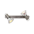 Mini Disc 2 Lamp Bar Spotlight - Satin Chrome (360 x 150mm)
