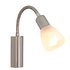 Nicola Wall Light - Satin Chrome (70mm)