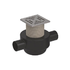 Aquorea slotted grating 10 x 10cm floor drain
