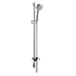 Mono shower set with 90cm shower bar and soap dish