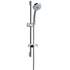 Multi shower set with 65cm shower bar and soap dish