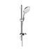 150 3jet shower set with 65cm shower bar and soap dish