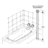 adjustable floor to ceiling rails