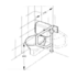 Swing-away general purpose rails