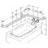 two-way bath rails