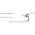 narrow fluted eaves closure piece