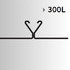 300L