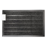 Ribbed Mat 450 x 750mm - Black