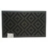 Black Geometric Mat 450 x 750mm