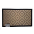 Dark Beige Geometric Mat 450 x 750mm