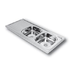 1200 x 535mm wide SSO-1200-DE double end bowl