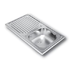 900 x 535mm wide SSO-900-SE single end bowl
