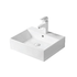 Comfort Square counter top basin with tap hole