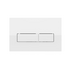 White Flush Plate