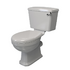 Roxton front flush WC with ceramic handle