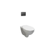 Geo Rimless WHP with Concealed Cistern and Black Actuator Plate