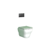 Quadro Rimless WHP with Concealed Cistern and Black Actuator Plate
