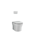 Stile Rimless WHP with Concealed Cistern and White Actuator Plate