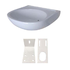 Atlas 50cm Medical basin with brackets