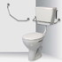 Atlas raised paraplegic LL WC with side lever and grab rails combo