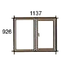 1137 x 926mm high K2