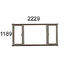 2229 x 1189mm high L5